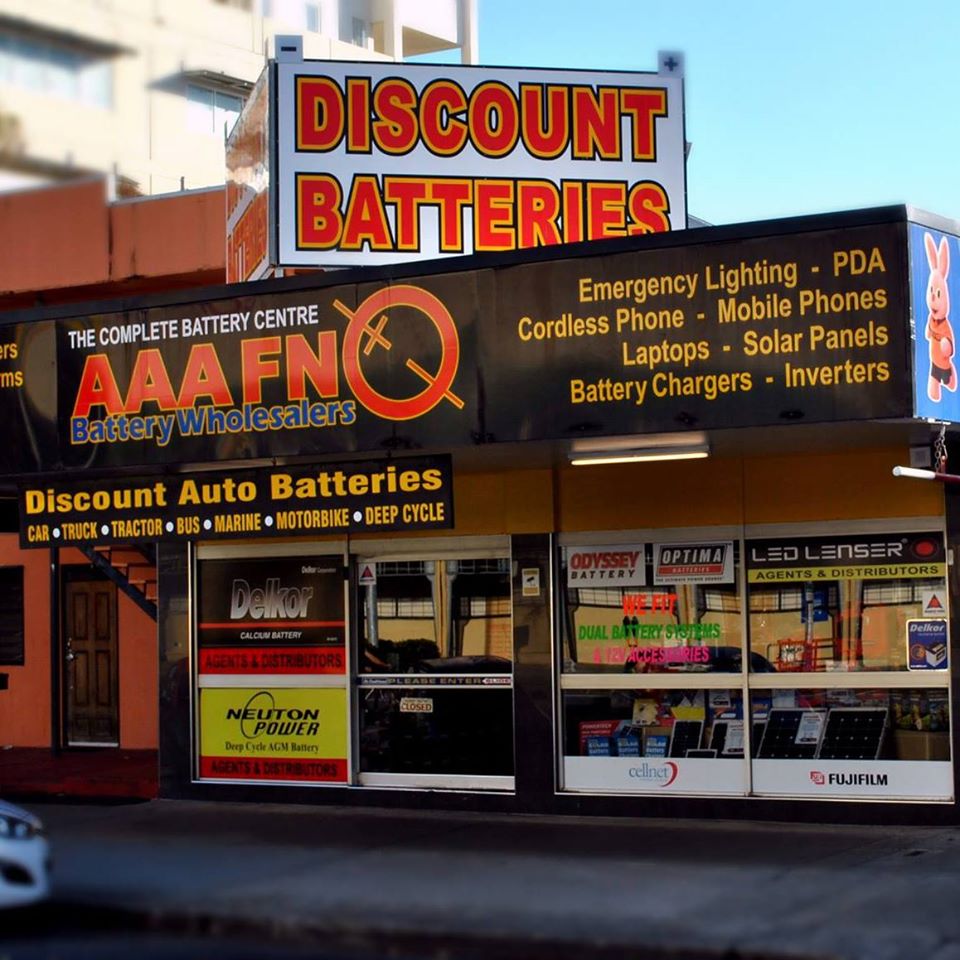 AAA FNQ Battery Wholesalers Cairns, Townsville and Mackay